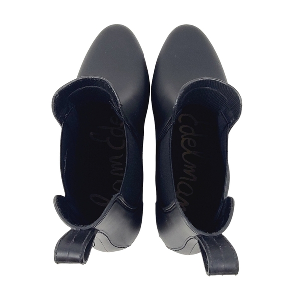 Sam Edelman | Women's Classic Black Tinsley Rain Booties (US Size 11M) - Picture 10 of 12